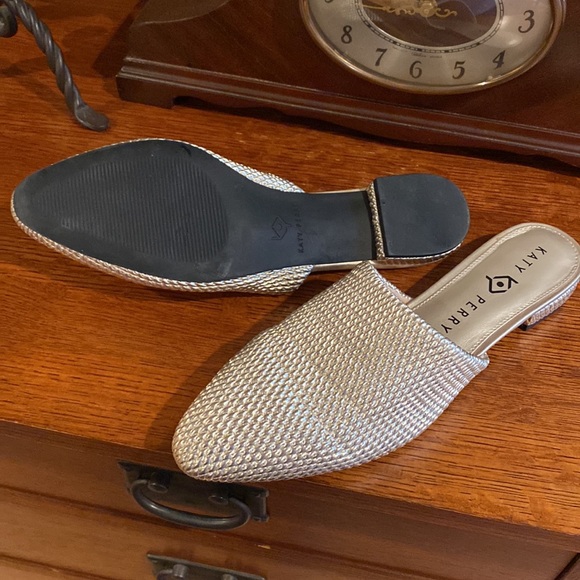 Katy Perry Gold Mules 38 - Picture 3 of 5